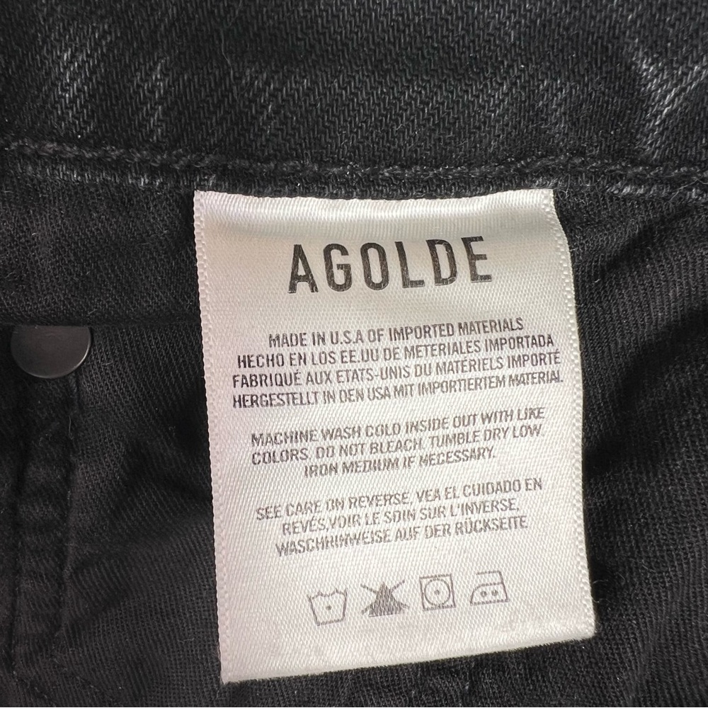 AGOLDE Freya High Rise Slim Jeans Size 27 - Picture 10 of 15